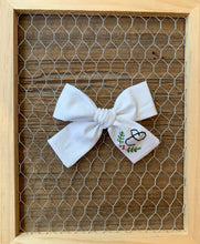 Load image into Gallery viewer, Holiday Initial Bow