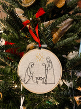 Load image into Gallery viewer, Custom Embroidered Ornament