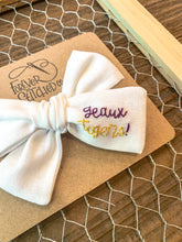 Load image into Gallery viewer, Geaux Tigers Bow