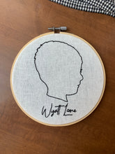 Load image into Gallery viewer, Embroidered Silhouette Hoop