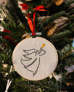 Custom Embroidered Ornament