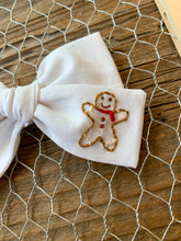 Load image into Gallery viewer, Gingerbread Man Bow
