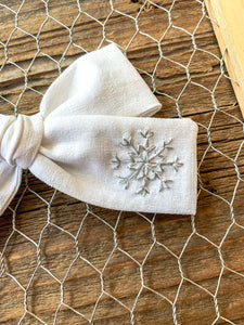 Snowflake Bow