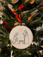 Load image into Gallery viewer, Custom Embroidered Ornament
