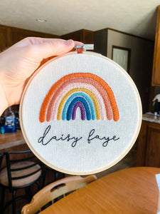 Custom Embroidery Hoop