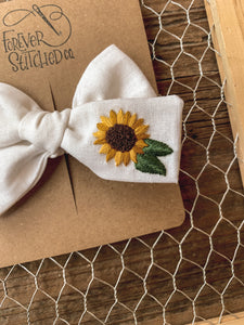 JL Sunflower Bow