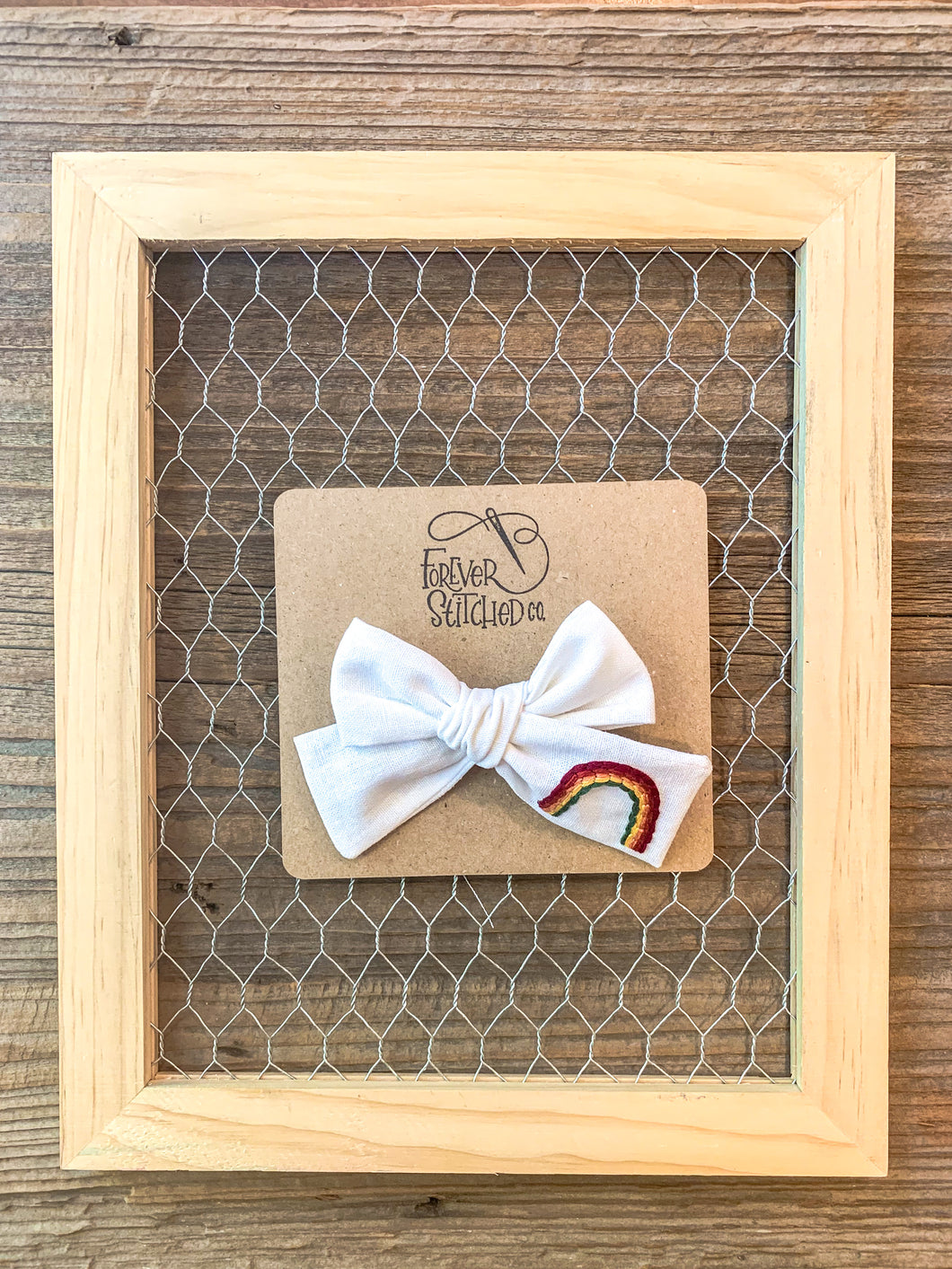 Fall Rainbow Bow