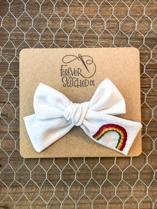 Fall Rainbow Bow