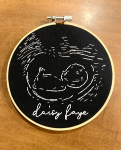 Embroidered Ultrasound Hoop