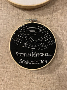 Embroidered Ultrasound Hoop